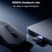 Mouse da gioco originale Xiaomi Mouse X1 cablato wireless 2.4G TTC Micro Switch 8000Hz 26000 DPI, XMSBX1YM