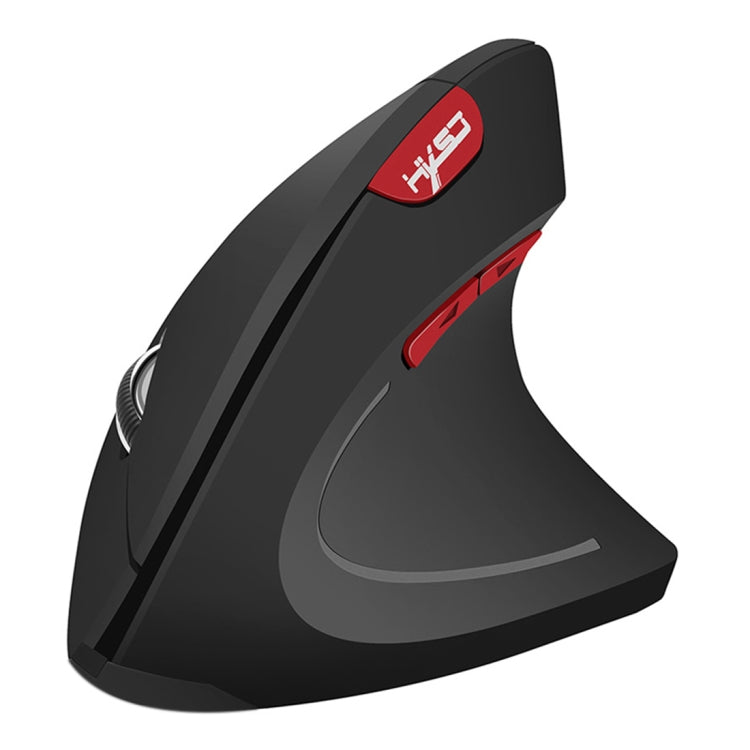 HXSJ T24 Mouse ergonomico verticale wireless a 6 pulsanti 2400 DPI 2.4G con ricevitore USB, 6 Buttons T24 Black, 6 Buttons T24 Grey