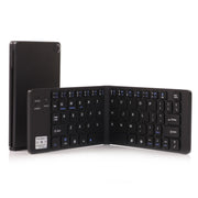 GK228 Tastiera Bluetooth V3.0 pieghevole ultrasottile, supporto integrato, supporto sistema Android / iOS / Windows, GK228 (Black), GK228 (Gold)