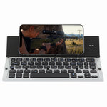 GK608 Tastiera Bluetooth V3.0 pieghevole ultrasottile, supporto integrato, supporto sistema Android / iOS / Windows, GK608 (Black), GK608 (Grey), GK608 (Gold)