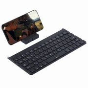 GK808 Tastiera Bluetooth V3.0 pieghevole ultrasottile, supporto integrato, supporto sistema Android / iOS / Windows, GK808 (Black), GK808 (Rose Gold)