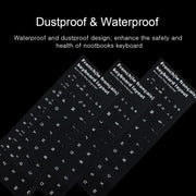 French Learning Keyboard Layout Sticker for Laptop / Desktop Computer Keyboard, French