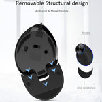 DELUX M618 Plus Mouse ottico cablato versione blu Mouse verticale ergonomico 1600 DPI, 1600DPI Wired