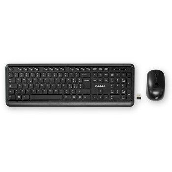 Mouse and Keyboard Set | Wireless | Mouse and keyboard connection: USB | 800 / 1200 / 1600 dpi | Adjustable DPI | QWERTY | EN Layout