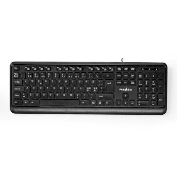 Wired Keyboard | USB-A | Multimedia | QWERTY | ND Layout | Numeric keypad