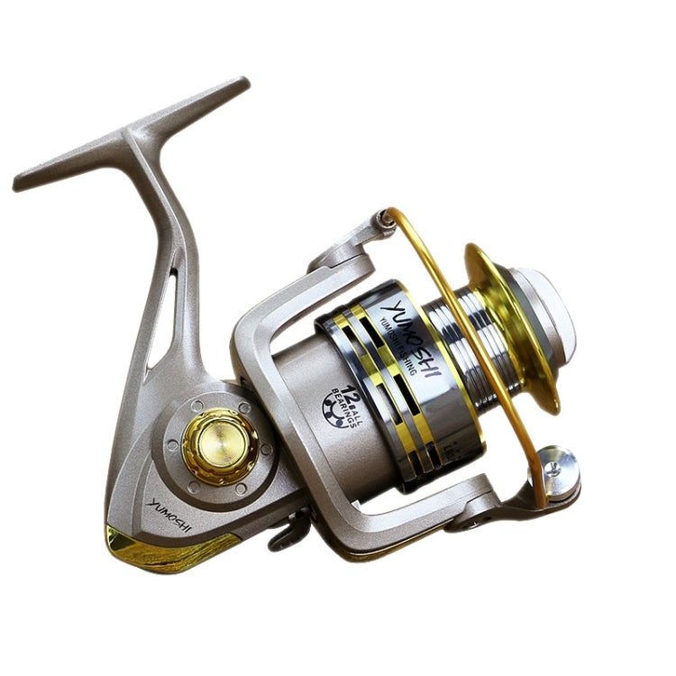 YUMOSHI Cuscinetti a sfera completamente in metallo Maniglia a bilanciere Sedile ruota Mulinello da pesca, GS1000, GS2000, GS3000, GS4000, GS5000, GS6000, GS7000