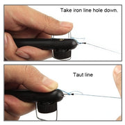Legatore per lenza da pesca Dispositivo per legare il gancio da pesca Strumento per legare i nodi manuale, Fishing Hook Tie Device