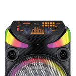 Cassa acustica portatile ricaricabile trolley 15" 40W Luce LED Bluetooth TWS/SD/USB KK-15101