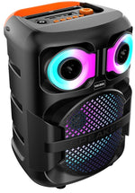 Cassa acustica ricaricabile 8" 10W luci LED Bluetooth/FM/USB KK-8101