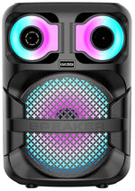 Cassa acustica ricaricabile 8" 10W luci LED Bluetooth/FM/USB KK-8101