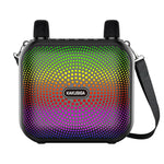 Cassa acustica ricaricabile Bluetooth/USB/Scheda SD/Radio FM con 2 microfoni KK-8103