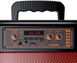 Cassa acustica ricaricabile 2x8" 30W Bluetooth/USB/AUX/SD con microfono KK-8202