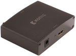 Convertitore video VGA Femmina+2 RCA Femmina - Uscita HDMI Konig