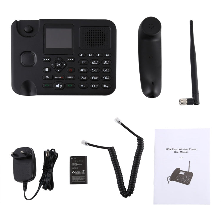 ZT9000 Telefono aziendale GSM wireless fisso con schermo TFT da 2,4 pollici, quad band: GSM 850/900/1800/1900 Mhz