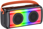 Cassa acustica ricaricabile luce LED Bluetooth/SD/USB/AUX 3" 10W KSC-1002