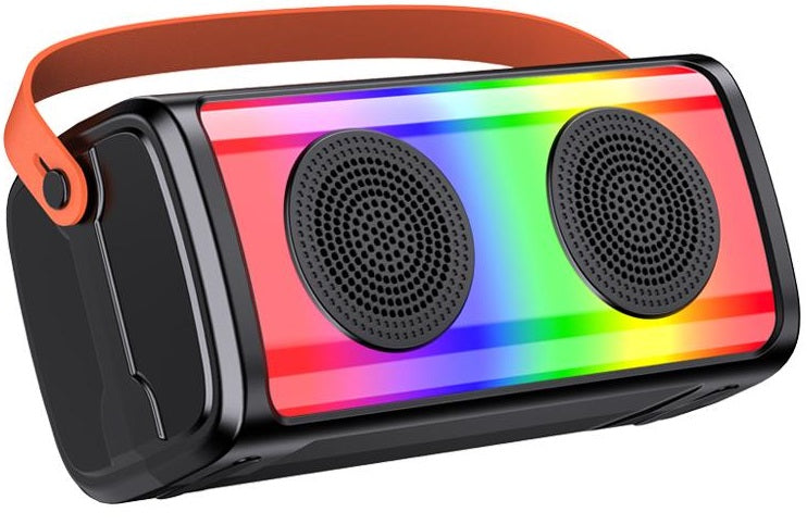 Cassa acustica ricaricabile luce LED Bluetooth/SD/USB/AUX 3" 10W KSC-1002