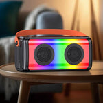 Cassa acustica ricaricabile luce LED Bluetooth/SD/USB/AUX 3" 10W KSC-1002