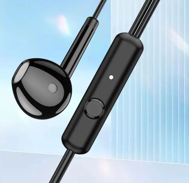Cuffie auricolari con microfono nere KSC-1301 6921042141602 F4035