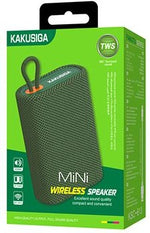 Altoparlante Bluetooth 5W USB/AUX/Radio FM verde KSC-613