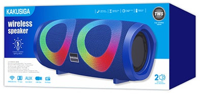 Altoparlante Bluetooth 10W con radio FM blu KSC-615 6921042121796 F2870