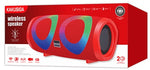 Altoparlante Bluetooth 10W con radio FM rosso KSC-615 6921042121819 F2850