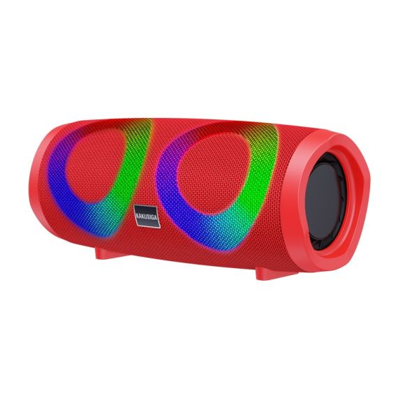 Altoparlante Bluetooth 10W con radio FM rosso KSC-615