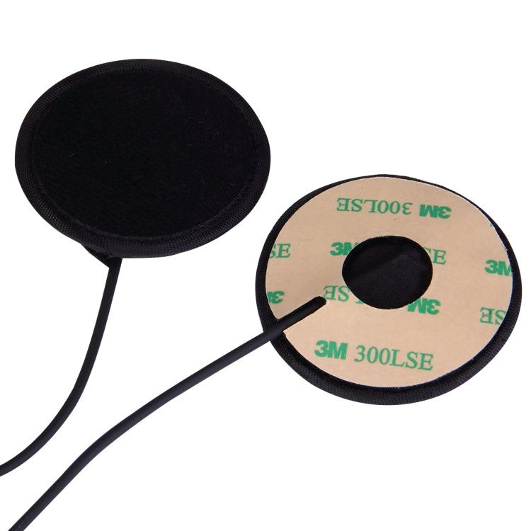 Microfono cuffia casco moto con PTT 2 pin per Baofeng