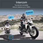 Auricolare Bluetooth Dier DK12 per casco moto 800m