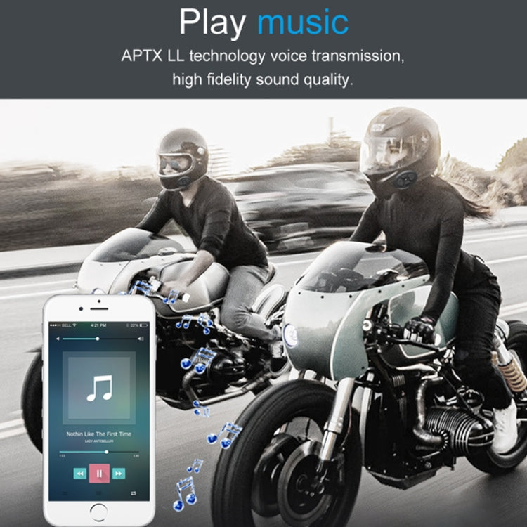 Auricolare Bluetooth Dier DK12 per casco moto 800m