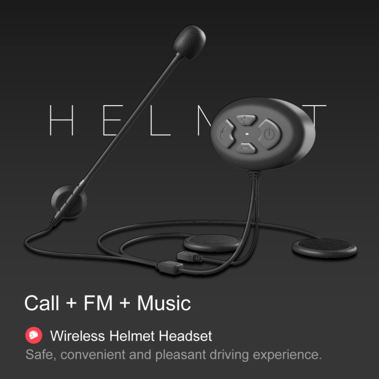 Dier DK11 800m Casco Auricolare Bluetooth senza fili 5.0 Auricolare con doppia chiamata per moto impermeabile, DK11