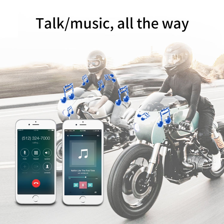 Auricolare Bluetooth V5.0 per casco moto T6