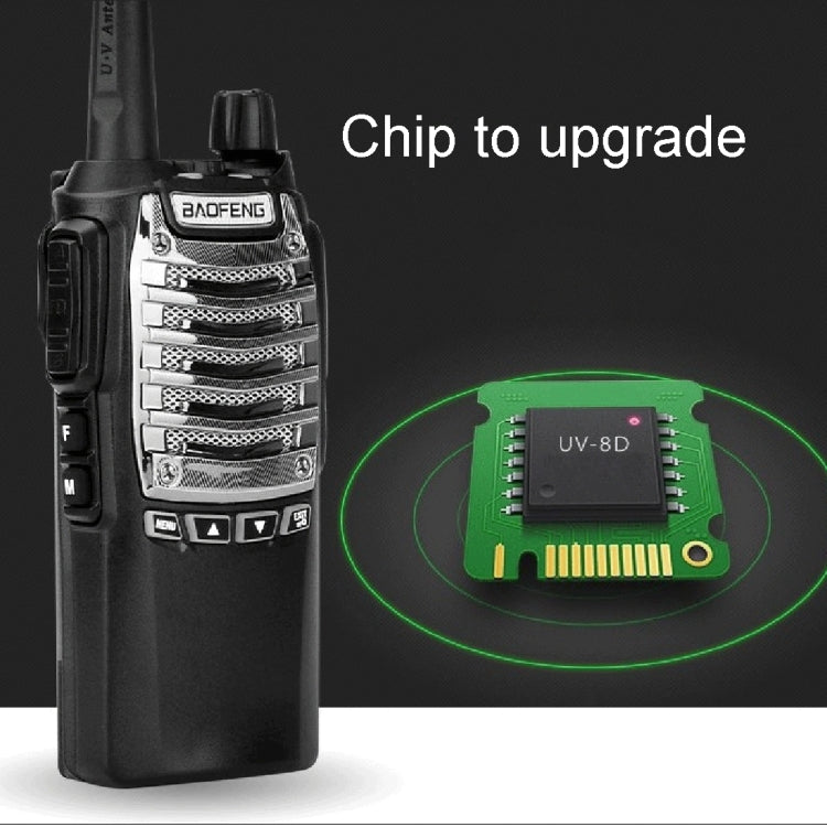 BAOFENG UV-8D Walkie Talkie Dual Band con Torcia