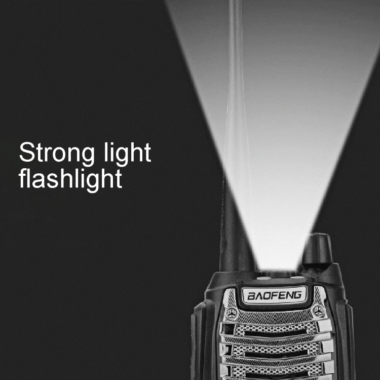 BAOFENG UV-8D Walkie Talkie Dual Band con Torcia