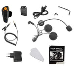 Cuffia interfonica Bluetooth V3.0 per casco moto