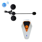 WT002 1000m IPX5 Waterproof Motorcycle 2 Users Full Duplex Bluetooth Intercom Multi-Intercom Headset, Support Receive Calls, Listen to Music and Noise Reduction, WT002