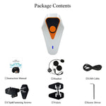 Interfono Bluetooth Moto WT002 1000m IPX5 Full Duplex