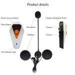 Interfono Bluetooth Moto WT002 1000m IPX5 Full Duplex