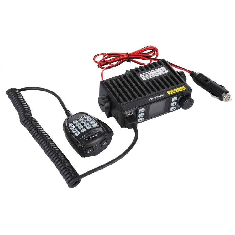 AnyTone AT-779UV Radio mobile VHF / UHF Dual Band 200CH 25W FM Autoradio mobile Walkie Talkie