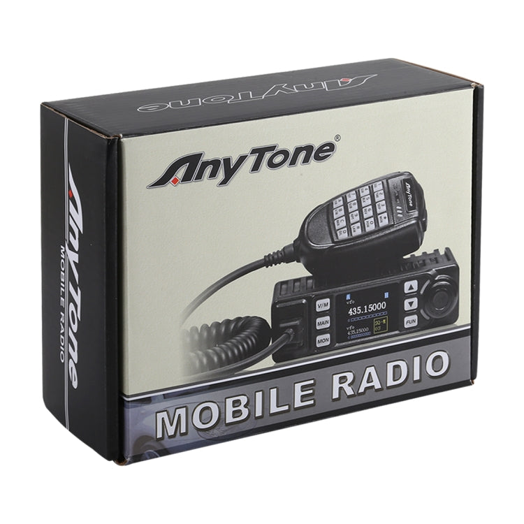 AnyTone AT-779UV Radio mobile VHF / UHF Dual Band 200CH 25W FM Autoradio mobile Walkie Talkie