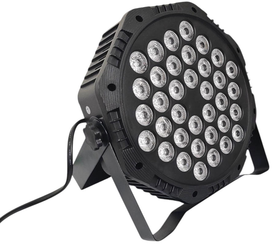 Mini Faro strobo RGB a 36 LED 36W programmabile
