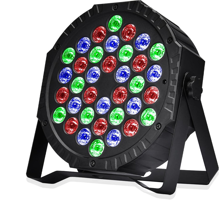 Mini Faro strobo RGB a 36 LED 36W programmabile