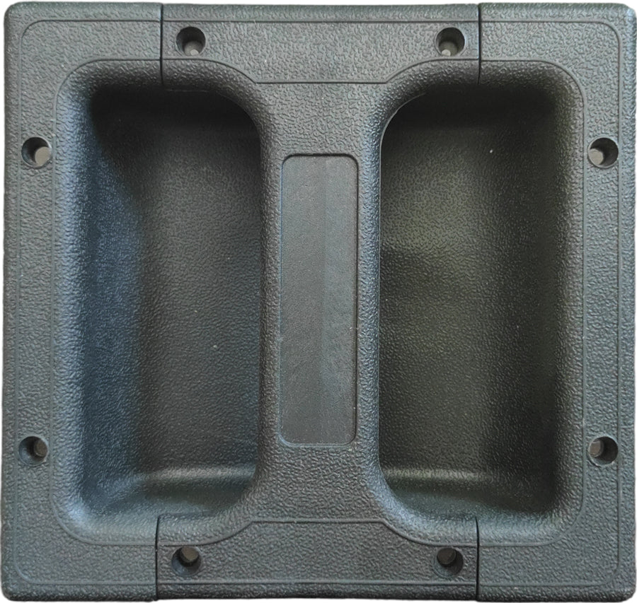 Maniglia in plastica per casse acustiche 14x15cm
