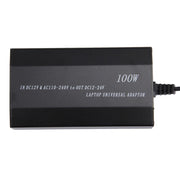 Caricabatterie universale per laptop e notebook da 100 W con caricatore per auto e adattatore di alimentazione CA e 8 adattatori di alimentazione e 1 porta USB per Samsung, Sony, Asus, Acer, IBM, HP, DELL, presa americana, US Plug