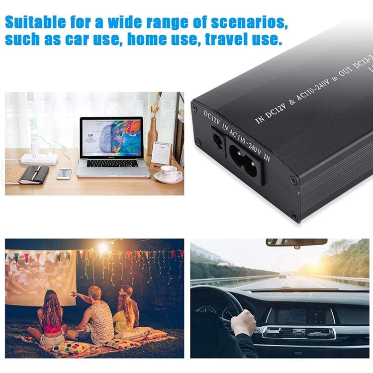 Caricabatterie universale per laptop e notebook da 100 W con caricatore per auto e adattatore di alimentazione CA e 8 adattatori di alimentazione e 1 porta USB per Samsung, Sony, Asus, Acer, IBM, HP, DELL, presa UK, AU Plug, EU Plug, UK Plug