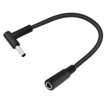 Cavo di prolunga di alimentazione CC da 15 cm, adattatore maschio-femmina a gomito da 4,5 x 3,0 mm per HP, 4.5 x 3.0mm