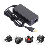 Caricabatterie universale per notebook, adattatore di alimentazione per notebook grande quadrato da 20 V 3,25 A 65 W con cavo di alimentazione, X1 Carbon 2018/2017 & Yoga 2018/2017