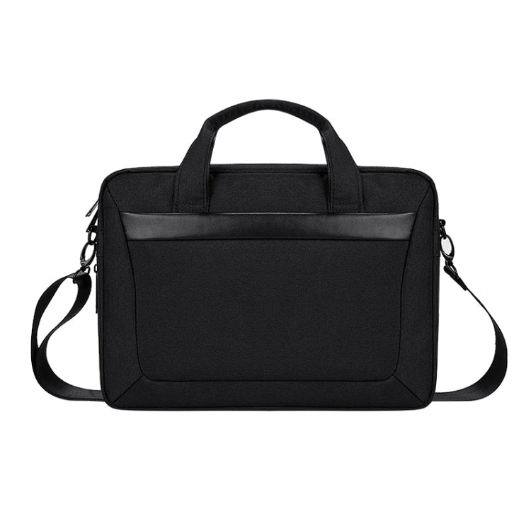 Borsa per laptop espandibile portatile resistente all'usura impermeabile in tessuto Oxford DJ06 per laptop da 14,1 pollici, con tracolla staccabile, 14.1 inch