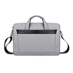 Borsa per laptop espandibile portatile resistente all'usura impermeabile in tessuto Oxford DJ06 per laptop da 15,4 pollici, con tracolla staccabile, 15.4 inch