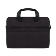 Borsa per laptop resistente all'usura impermeabile in tessuto Oxford DJ08 per laptop da 14,1 pollici, con maniglia nascosta, tirante per bagagli e tracolla regolabile, 14.1 inch