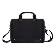 Borsa per laptop resistente all'usura impermeabile in tessuto Oxford DJ08 per laptop da 14,1 pollici, con maniglia nascosta, tirante per bagagli e tracolla regolabile, 14.1 inch